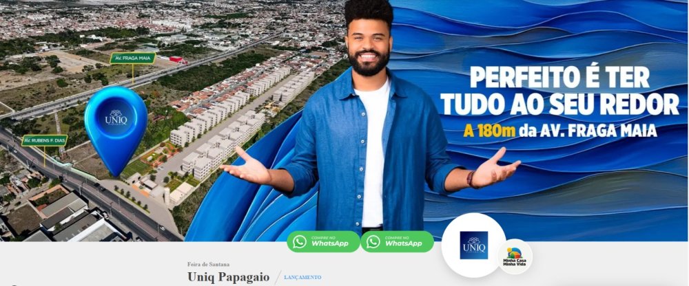 Apartamento - Lançamentos - Papagaio - Feira de Santana - BA